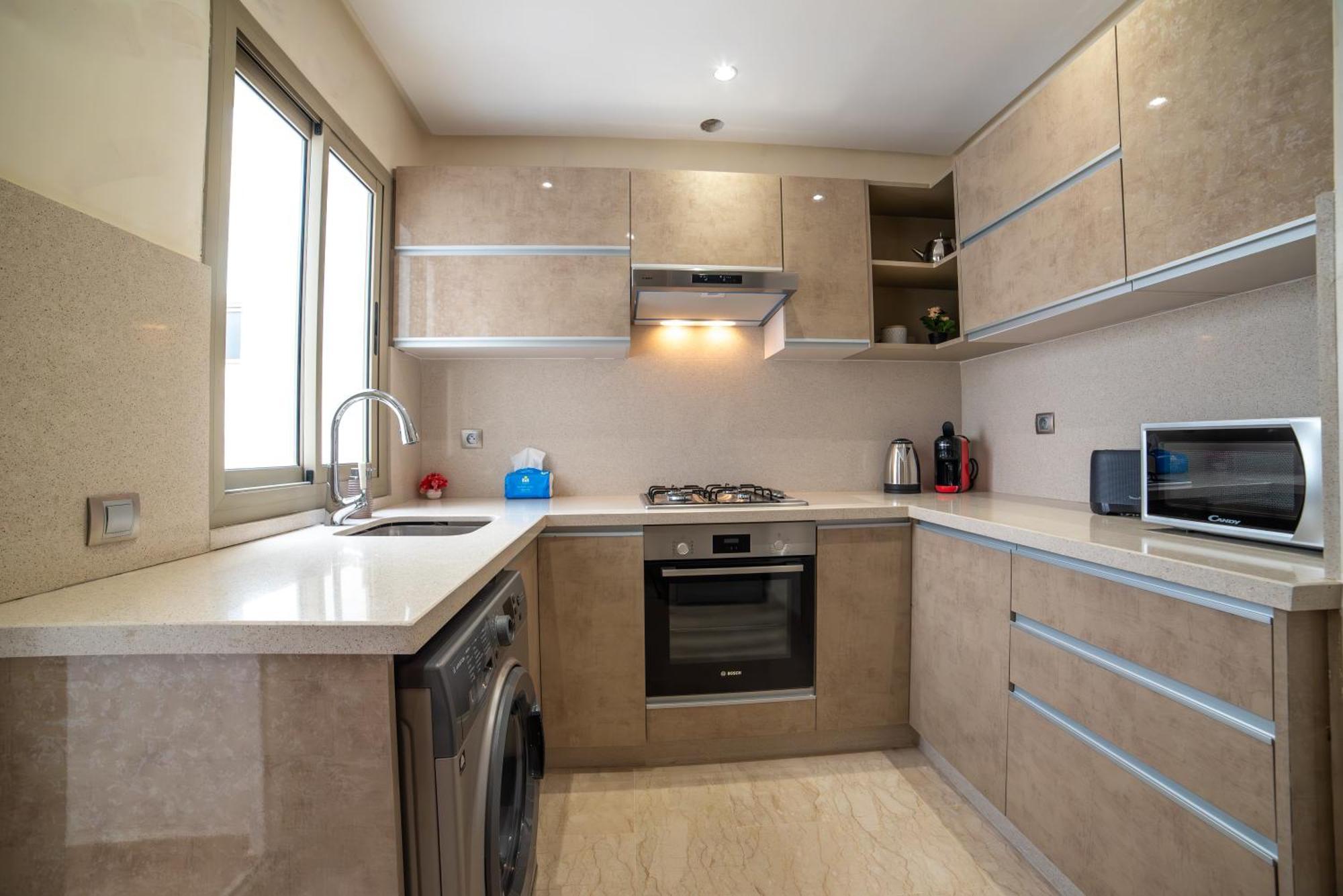 Apartment Luxury Seafront 101sqm With 2 Bedrooms And Wi-fi Unlimited Agadir